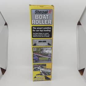 035515 Seattle Sports Sherpak Boat Roller - Black/silver New And Sealed