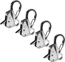 Sebmux 445028326337 Stainless Steel Boat Fender Clip Quick Release Bumper For Docking Ideal Bo