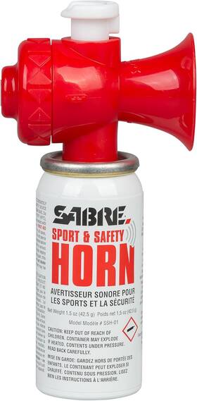 Ssh-01 Security Equipment Corporation Sabre Sport And Safety Horn 115 Db Air 60 Second Or 25 Bursts