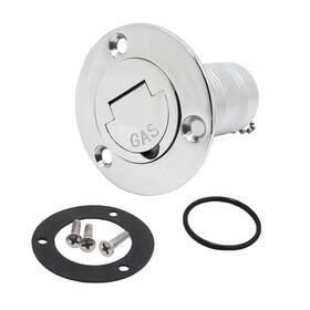 Shenghuiss 791523302404 Boat Deck Gas Fill/filler 1-1/2 Inch 38mm With Keyless Flip A Cap