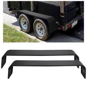 Sidasu 997577226259 Tandem Axle Trailer Fenders For 13 Inch -15 Tires-detachable With