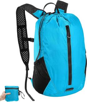 Skog Kust 850004642214 Lites K 2.0 Waterproof Ultralight Dry Bag Blue 18 Liter Backpack