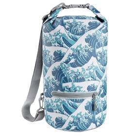 Skog Kust 850004642771 Drysak - Roll Top Waterproof Bag For Travel And Outdoors 10l Waves