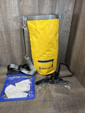 Ji-6eae-d1j6 Skog Kust 10l Waterproof Dry Bag Yellow 500d Pvc Roll Top Sack Outdoor Kayaking Hiking