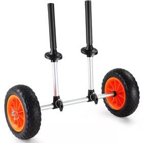 Skyshalo 313049538510 Heavy Duty Kayak Cart 280 Lbs. Load Capacity Detachable Canoe Trolley With