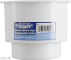 Slch Shoreline White Recessed Boat Marine Cup Holder 013893521118