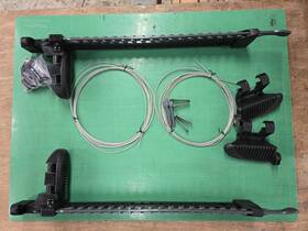 St3873 Smarttrack Recreational Toe Pilot Rudder Control Kayak Foot Braces