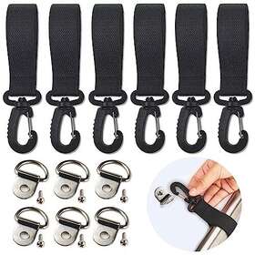 Snmzlc 796713435108 Kayak Paddle Holder Board Accessories 6pcs D Ring Inf