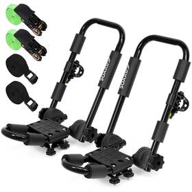 Sy-kay-p01 Soarify Folding Kayak Roof Rack Premium J-bar For Canoe Carrier Sup Paddle Surfboard