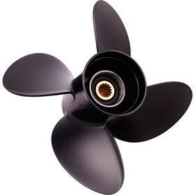 1413-125-21 Solas 824375005817 Amita 4 Aluminum 4-blade Propeller - Rh 12.5 Diameter X 21 Pit
