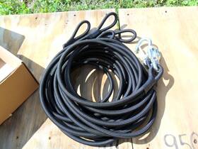 Sio1212 Sonwyoung New 2 Pieces Double Heavy Duty Bungee Dock Lines 20ft