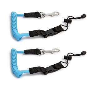 1-a350 Spencer 2 Pack Kayak Paddle Leash - Rod Safety Tool Lanyard Rope K