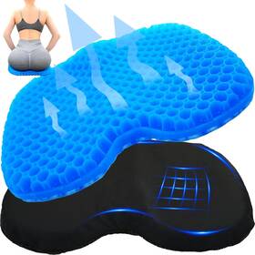 Srjornth Pd001 Kayak Seat Cushion - Blue Cooling Gel Accessory Removable Waterproof Cover