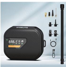 Az6048 Steelite Electric Paddle Board Pump 50 Psi Portable Sup Air Compressor Auto-off Deflate