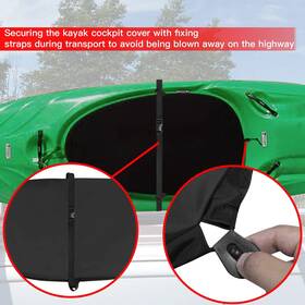 Store 313037415465 Waterproof Kayak Cockpit Cover Seal Maximum Protection For Your
