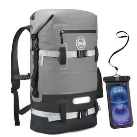 Stover 895255400905 5/10/25/30/40/55l Waterproof Dry Backpack And Phone Case- Large Floating Ba