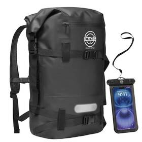 Stover 895255400912 5/10/25/30/40/55l Waterproof Dry Backpack And Phone Case- Large Floating