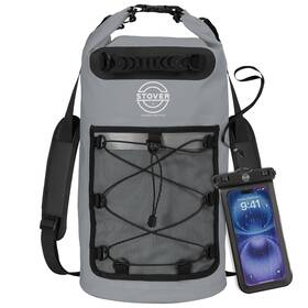 Stover 895255400967 5/10/25/30/40/55l Waterproof Dry Backpack And Phone Case- Medium Float Inch
