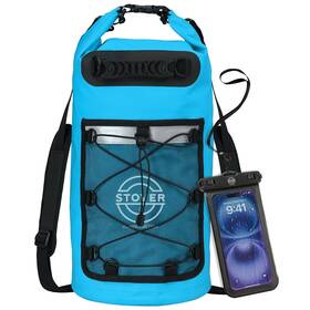 Stover 895255401001 5/10/25/30/40/55l Waterproof Dry Backpack And Phone Case- Medium Float Inch