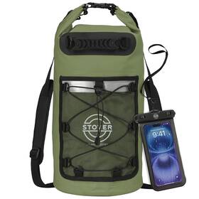 Stover 895255401032 5/10/25/30/40/55l Waterproof Dry Backpack And Phone Case- Medium Float Inch