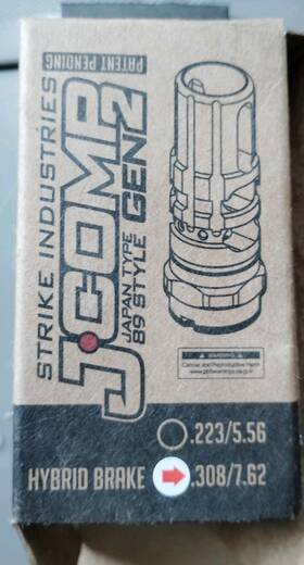Si-jcomp2-223 Strike Industries Si-jcomp2-223/5.56 Cmp 2.0 308 5/8x24tpi