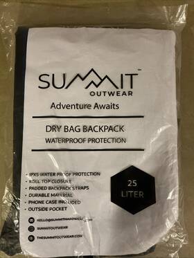 X004bje5l7 Summit Outwear Waterproof Dry Bag - Roll Top Backpack Water Proof Phone Case