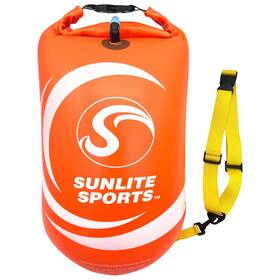 Sunlite Sports 813629023646 2-in-1 Swim Buoy And Dry Bag With Storage Compartment Highly Visible Waterpr