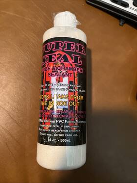 Supseal16 Super Seal - Inflatable Boat And Toy Sealant 500ml Stops Leaks From The Inside