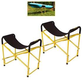 Suspenz 748528998156 Kayak Canoe Stands Foldable Portable Big Catch Super Duty Work Statio