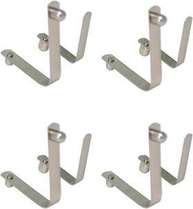 29907-dpsb-8 Taodan 8pcs Stainless Steel Double Pin Spring Button Clip Push Tent