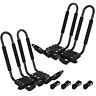 Tchomej0500311x-tcus-2 Tc-home 2 Pairs J-bar Rack Kayak Holder 150 Lbs Universal Roof Boat C