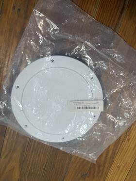 506-6008az1911 Tch Hardware Round Deck Plate Inspection Hatch 6 Inch Water Tight Lid Bla