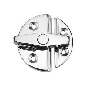 Tearom 431276524617 Marine Boat Door Catch Latch 316 Stainless Steel Round 55mm Twist