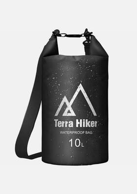 Th0078 Terra Hiker Waterproof Dry Bag 10l With Shoulder Straps - Keeps Gear New