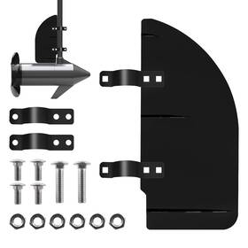 Pht-df01 Teshitvlog Trolling Motor Accessories Rudder Clamp On Boat Fits Most 24 To 55 Inch Ka
