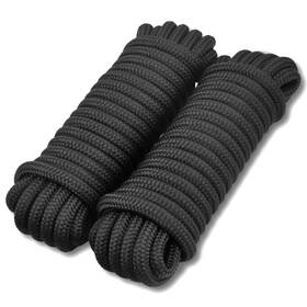 Mn222 Tether Tite Tethertite 5/8 Inch X20ft Boat Dock Lines Double Braided Nylon X19ft White
