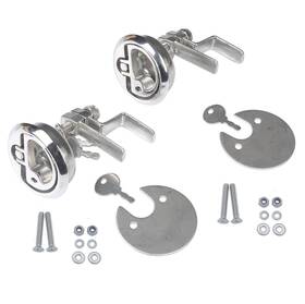 Locking-2 Thorn 608119329489 Marine Cam Latch Boat Hatch Stainless Steel Locking Style Pcs