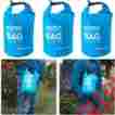 Tlp4930865576652ng Unbranded 5x 2l Waterproof Canoe Swimming Camping Hiking Backpack Dry Bag Pouch Blue 4b64