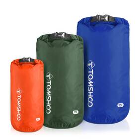 Mnc0516816253277ti Tomshoo 3pcs Camping Dry Bag Lightweight Waterproof Bags For Swimming Y0f0