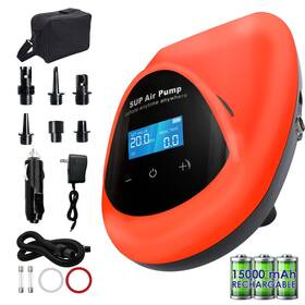 Tonsim 716032699289 Battery Powered Paddle Board Pump Rechargeable - Orange
