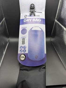 Trailgear 842470127630 20l Dry Bag Black