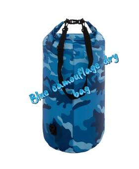 Trailgear 842470127708 Trekgear 10l Dry Bag Blue Camo New