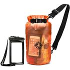 Trans20orangenew Dry Bags Bag And Waterproof Phone Case Transparent So You