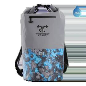 1321tt Truetimber Round Waterproof Dry Bag 25l December Sky/riptide Camo