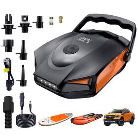 Xn-p018 Tunpug Electric Paddle Board Pump 50 Psi High Pressure Sup - Dual Stage Inflat