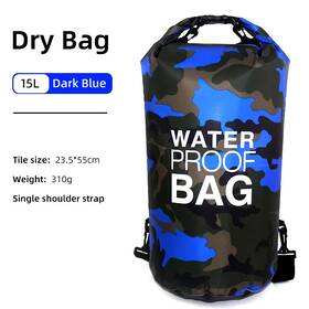 Turbo-roofinds 313093145184 30l 15l Waterproof Dry Bags With Wet Separation Pocket Backpack For Kayaking Boa