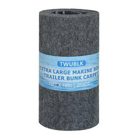 Sada22312 Twublk 16in X 16ft Extra Large Boat Trailer Bunk Carpet - Marine Grade Padding For B