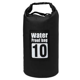 Hz0001 Ubaster Waterproof Dry Bag 10l Roll Top Backpack 500d Pvc Ipx8 Floating B