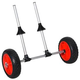 Us02-a32014 Uirio Outdoor Kayak Transport Wagon With Adjustable Width Crossbar And Large Rolling Tires