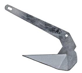 Us Galvanized 012785323027 Delta Anchor 13lbs 6kg Fast Set Plow